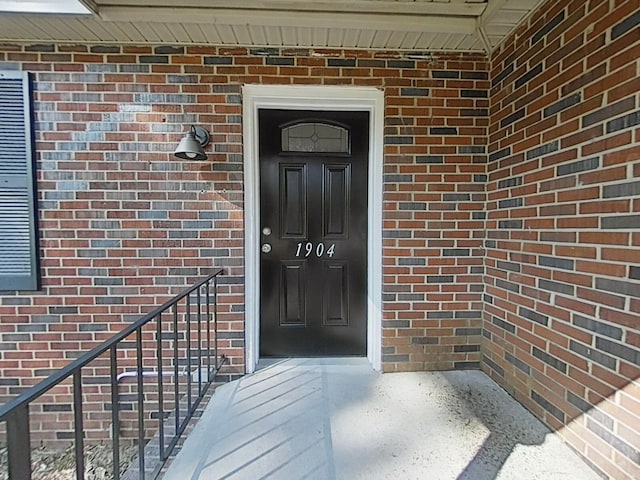 1904 Robin Rd, North Augusta, SC 29841 - view of exterior entry with brick siding