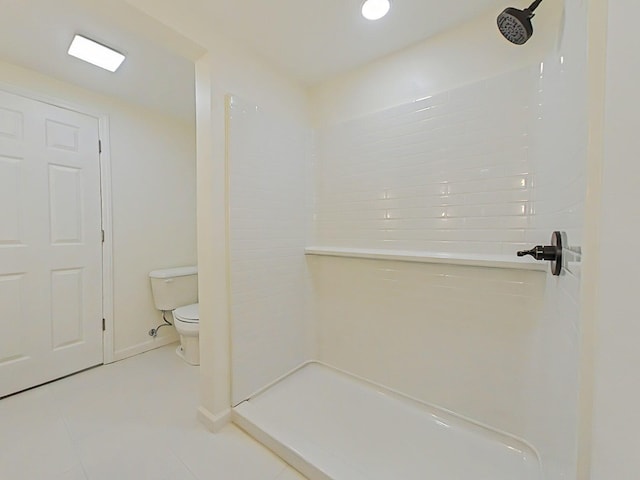 1904 Robin Rd, North Augusta, SC 29841 - bathroom featuring a shower and tile patterned flooring