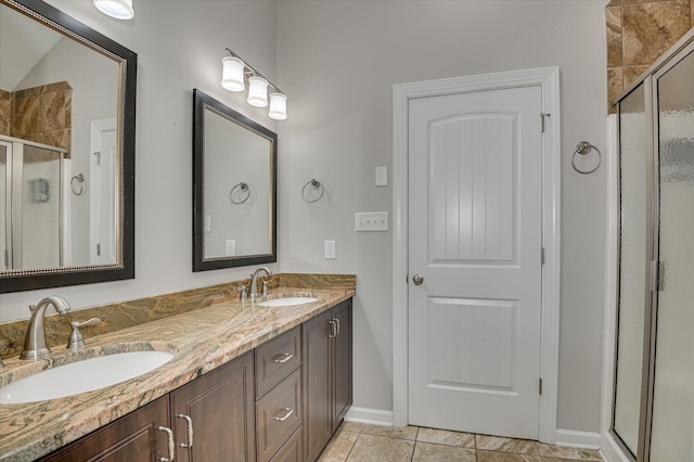 474 Sebastian Dr, Grovetown, GA 30813 - full bath with a stall shower and double vanity