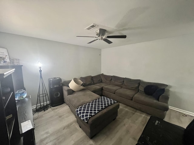 3407 Charing Cross Ct, Augusta, GA 30906 - living area with ceiling fan and baseboards