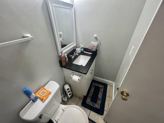 3407 Charing Cross Ct, Augusta, GA 30906 - bathroom with vanity and tile patterned flooring