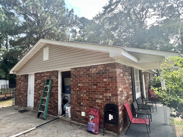 3407 Charing Cross Ct, Augusta, GA 30906 - view of home's exterior with brick siding and entry steps