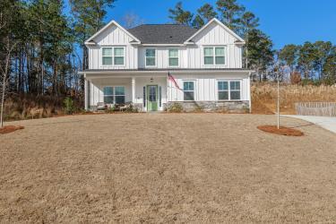 view of front of house featuring board and batten siding