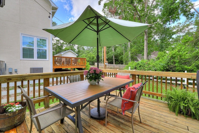 3555 Watervale Way, Martinez, GA 30907 - deck featuring outdoor dining area