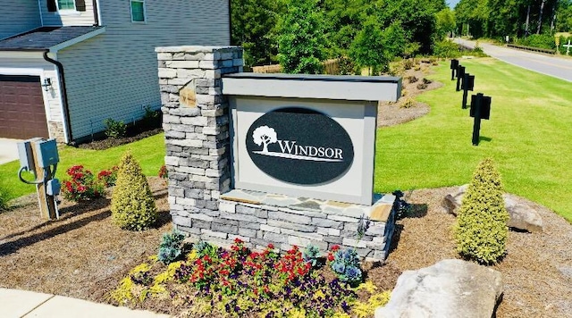942 Newburn Dr, North Augusta, SC 29860 - community sign featuring a yard