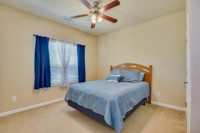 324 Congling Cir, Grovetown, GA 30813 - bedroom featuring carpet flooring, baseboards, and a ceiling fan