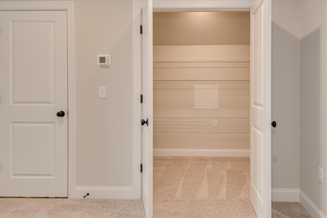 view of closet