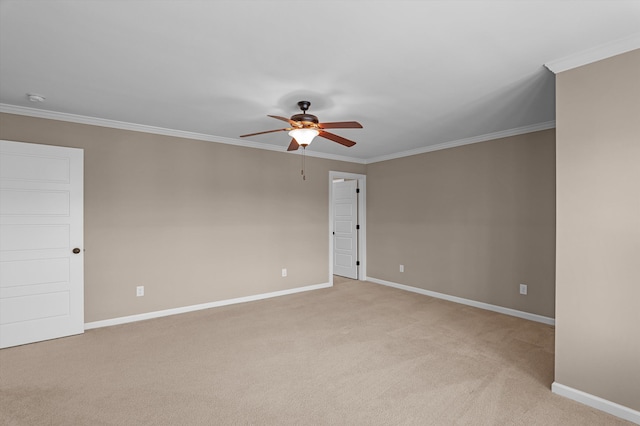 884 Willow Lk, Evans, GA 30809 - unfurnished room featuring baseboards, light carpet, and a ceiling fan