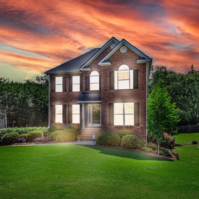 4161 Eagle Nest Dr, Evans, GA 30809 - view of front of house with brick siding and roof with shingles
