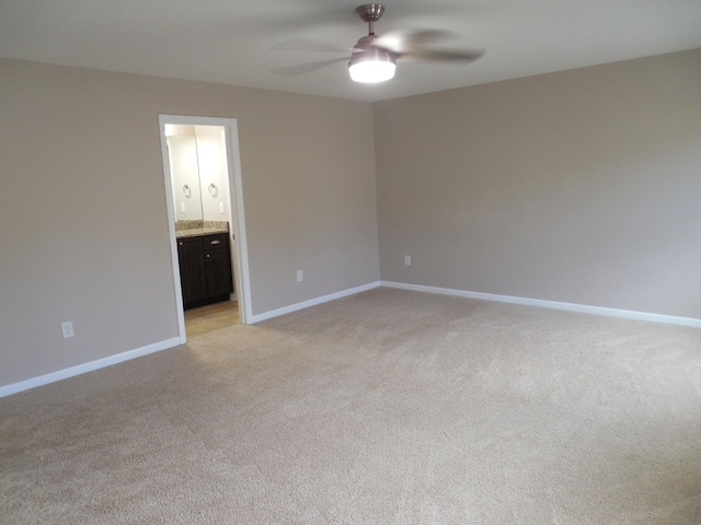 130 Clarinbridge Ln, Grovetown, GA 30813 - unfurnished room featuring ceiling fan, light colored carpet, and baseboards