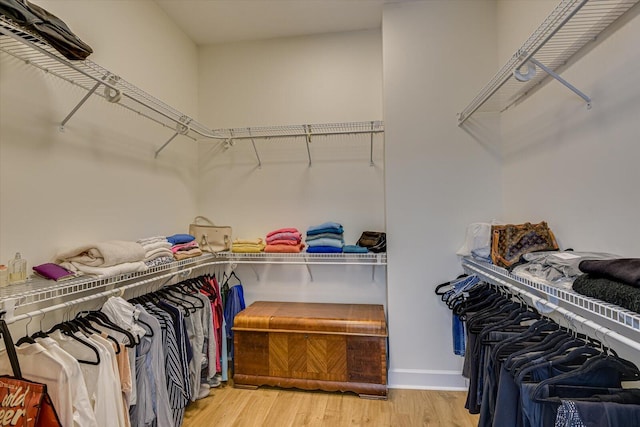 341 Crown Pt, Mccormick, SC 29835 - spacious closet featuring wood finished floors
