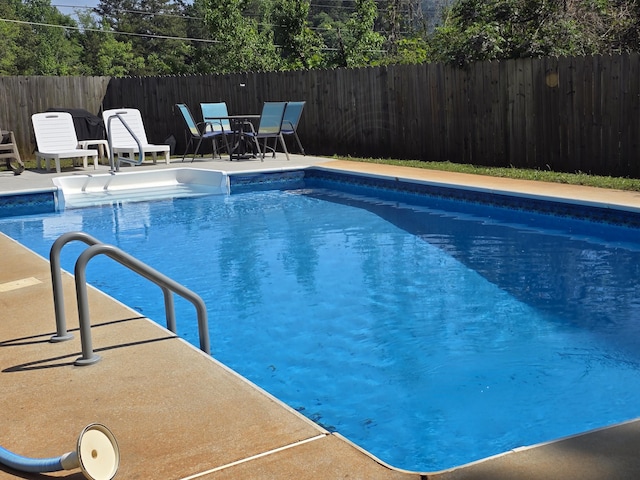 6712 Janes Rd, Appling, GA 30802 - view of pool featuring a patio area, a fenced backyard, and a fenced in pool
