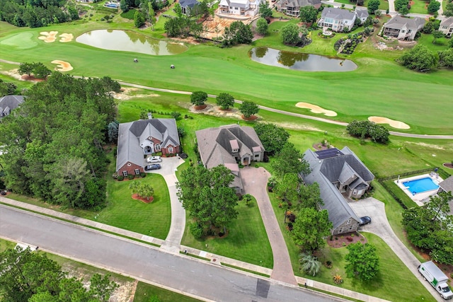 151 Commonwealth Way, Aiken, SC 29803 - aerial perspective of suburban area with a nearby body of water and a local golf course