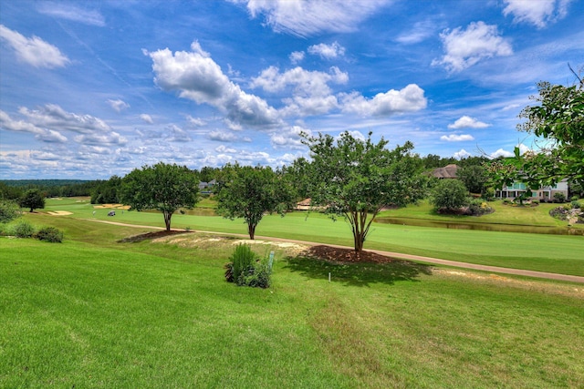 151 Commonwealth Way, Aiken, SC 29803 - surrounding community with a lawn and view of golf course