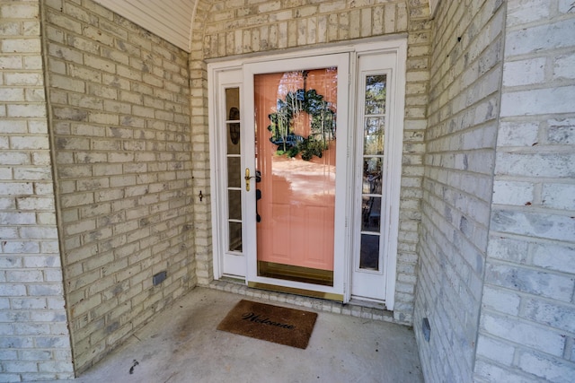 view of property entrance