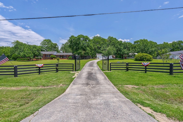 226 Elam Hts, Lincolnton, GA 30817 - view of concrete surface featuring a gated entry