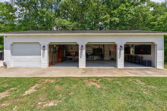 226 Elam Hts, Lincolnton, GA 30817 - view of detached garage