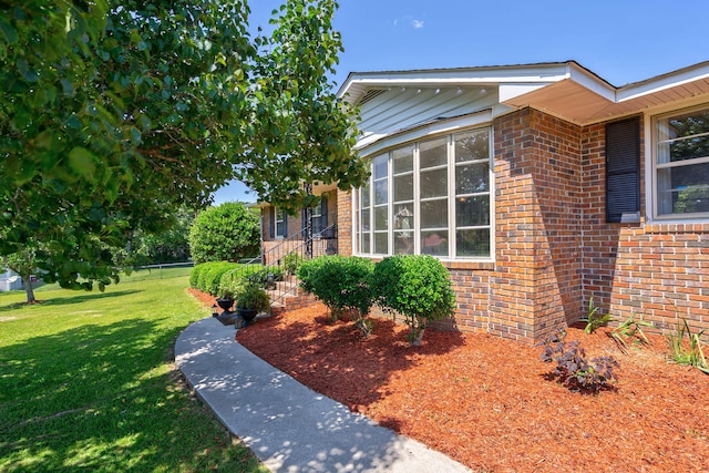 226 Elam Hts, Lincolnton, GA 30817 - view of side of home featuring brick siding