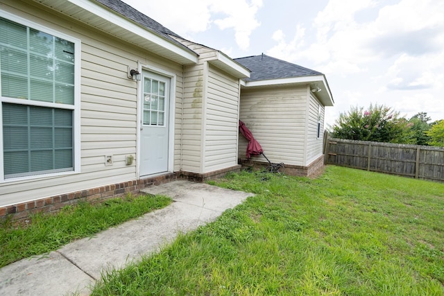 3107 Camden Way, Graniteville, SC 29829 - view of exterior entry with a shingled roof