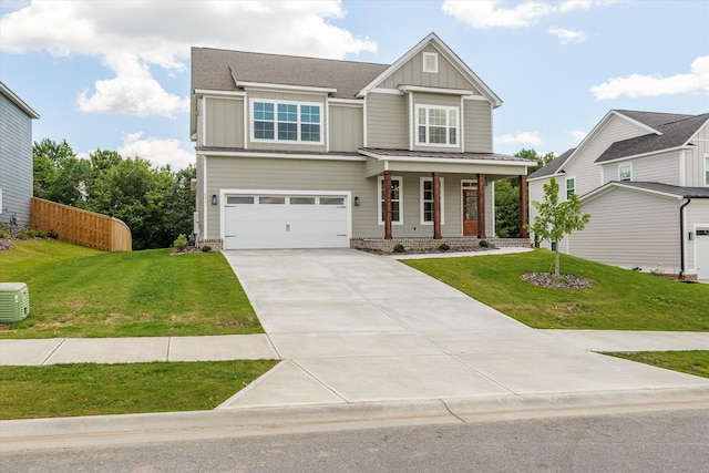 831 Whitney Shoals Rd, Evans, GA 30809 - craftsman inspired home with board and batten siding, covered porch, driveway, and a garage