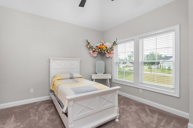 552 River Oaks Ln, Evans, GA 30809 - bedroom featuring carpet flooring, baseboards, and ceiling fan
