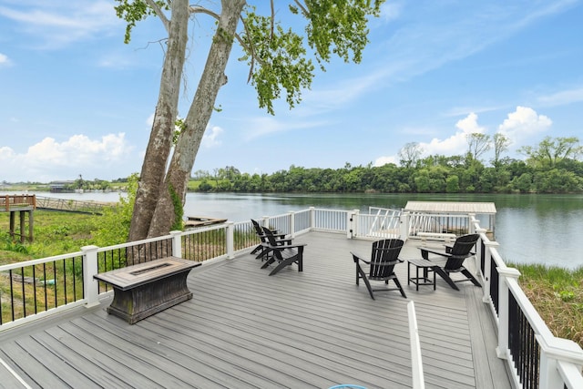 29 Savannah River Pl, North Augusta, SC 29841 - deck with a water view