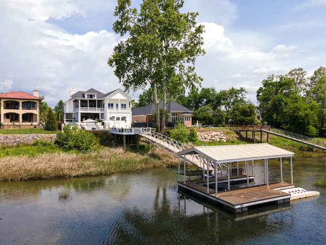 29 Savannah River Pl, North Augusta, SC 29841 - dock area featuring a water view