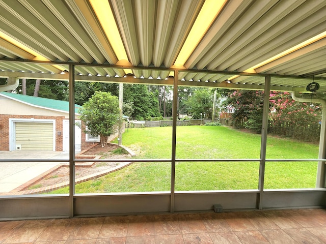 2023 Pisgah Rd, North Augusta, SC 29841 - view of unfurnished sunroom