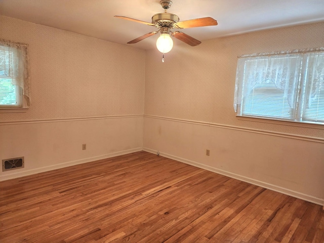 2023 Pisgah Rd, North Augusta, SC 29841 - spare room with wood finished floors and a ceiling fan