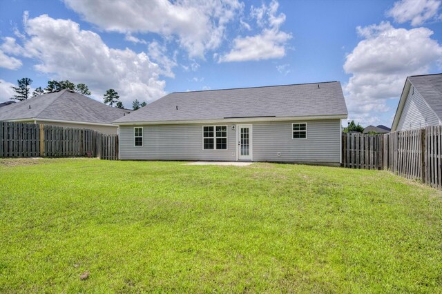 5186 Copse Dr, Augusta, GA 30909 - rear view of property with a fenced backyard