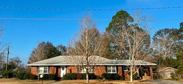 view of ranch-style house