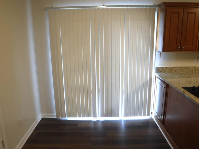 402 Parliment Rd, Martinez, GA 30907 - unfurnished dining area featuring dark wood-type flooring