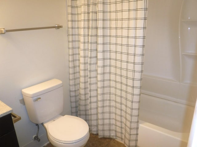 402 Parliment Rd, Martinez, GA 30907 - bathroom featuring shower / tub combo and vanity