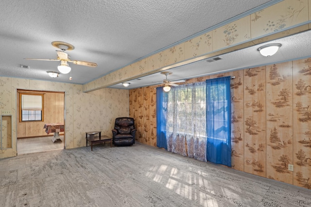 3626 Langdon Dr, Augusta, GA 30906 - unfurnished room featuring a textured ceiling and a ceiling fan