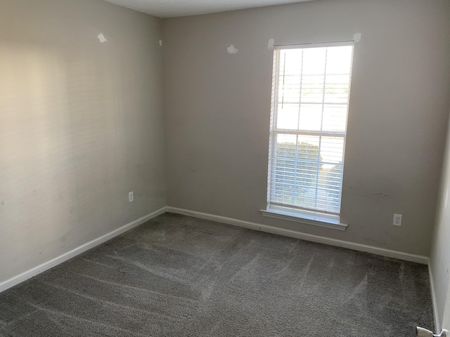 carpeted empty room with plenty of natural light