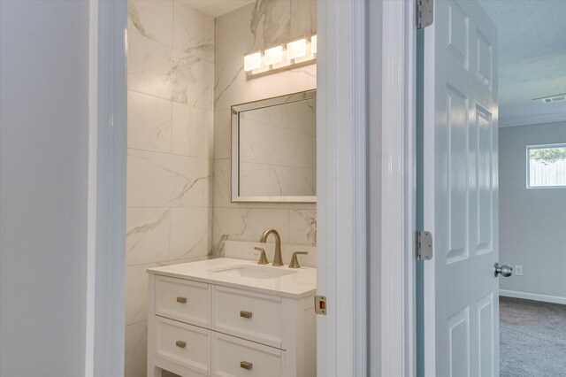 2417 Wilkshire Dr, Augusta, GA 30904 - bathroom featuring vanity and visible vents