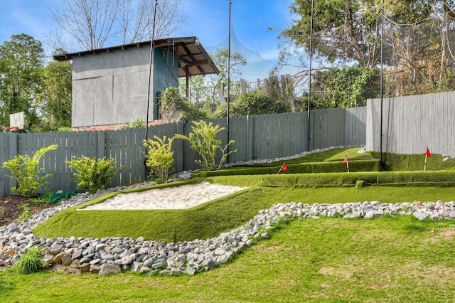 2417 Wilkshire Dr, Augusta, GA 30904 - view of yard featuring a fenced backyard