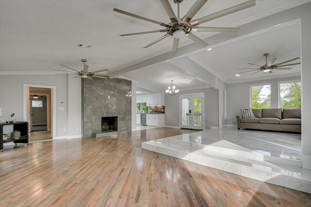 2417 Wilkshire Dr, Augusta, GA 30904 - living area featuring wood finished floors, ornamental molding, baseboards, and visible vents