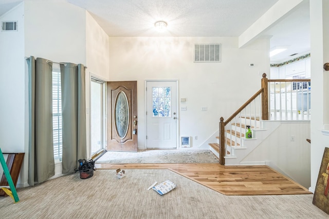 3758 Boulder Trl, Augusta, GA 30907 - foyer with healthy amount of natural light and wood finished floors