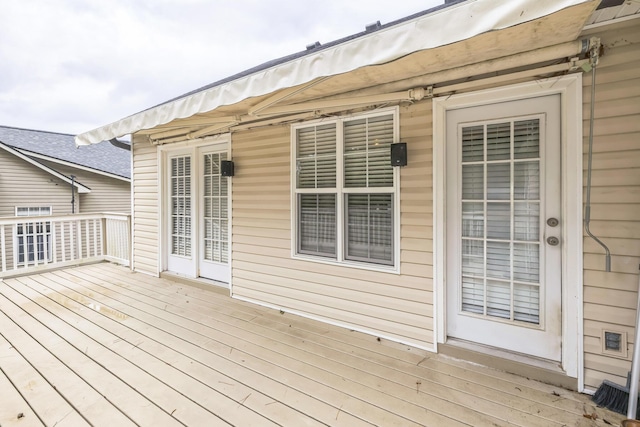 3758 Boulder Trl, Augusta, GA 30907 - view of wooden terrace