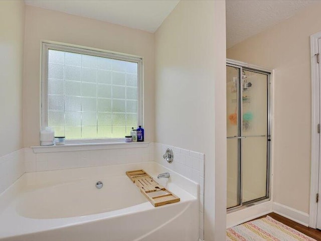 2084 Gardenview Dr, Graniteville, SC 29829 - full bath with a shower stall and a garden tub