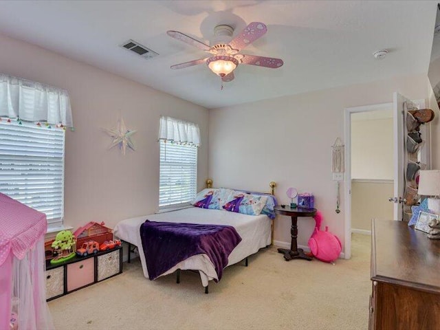2084 Gardenview Dr, Graniteville, SC 29829 - bedroom with carpet floors and ceiling fan