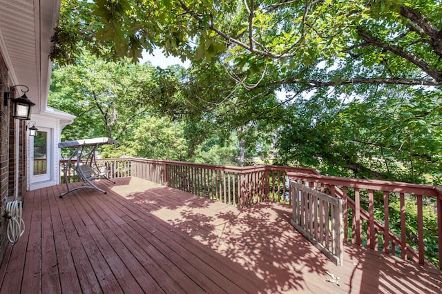 249 Calloway Dr, Evans, GA 30809 - view of wooden deck