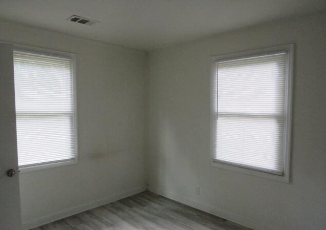 2320 Getzen St, Augusta, GA 30906 - spare room featuring light wood-style flooring and baseboards