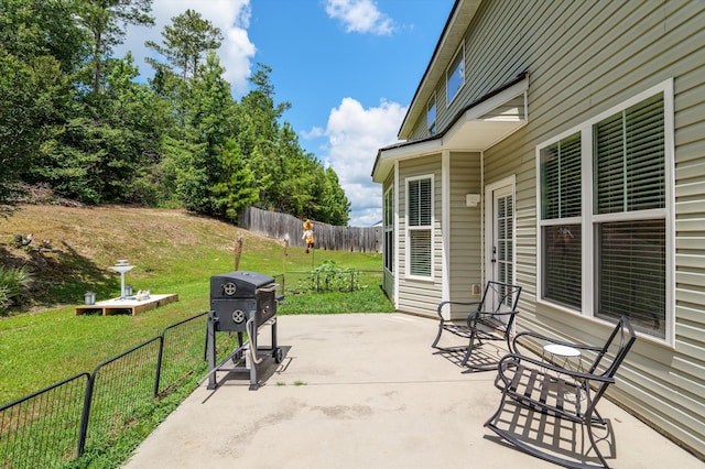 1610 Cedar Hill Dr, Grovetown, GA 30813 - view of patio with grilling area