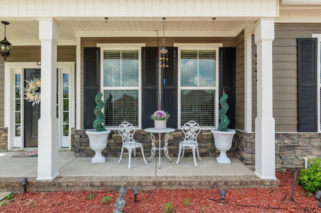 1610 Cedar Hill Dr, Grovetown, GA 30813 - view of covered porch