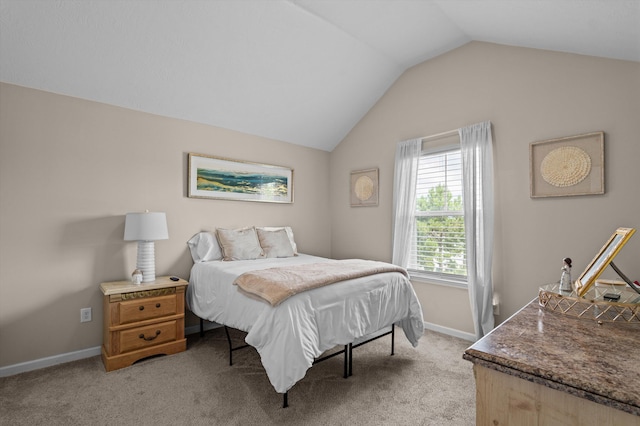 1610 Cedar Hill Dr, Grovetown, GA 30813 - bedroom featuring vaulted ceiling and light carpet