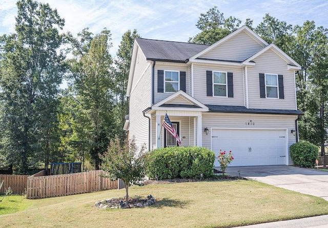 1410 Summit Way, Grovetown, GA 30813 - traditional home featuring a garage and driveway