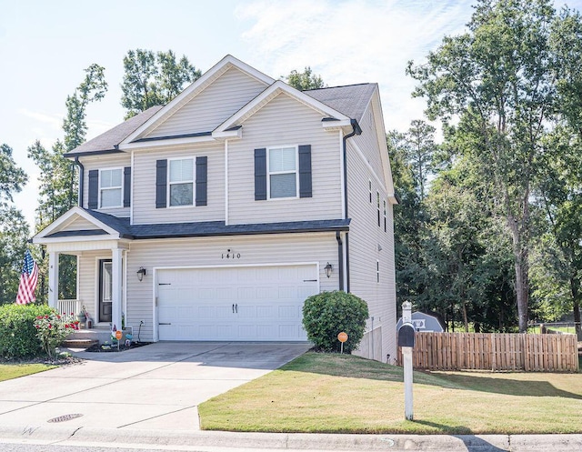 1410 Summit Way, Grovetown, GA 30813 - view of front facade with a garage and concrete driveway