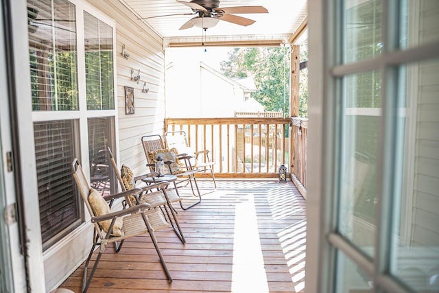 1410 Summit Way, Grovetown, GA 30813 - porch featuring ceiling fan